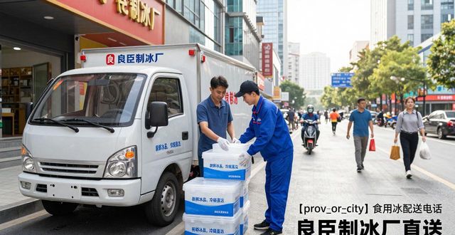 红桥食用冰配送电话_食用冰配送服务_良臣制冰厂配送范围