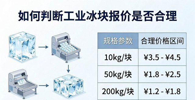 红桥工业冰块价格透明化 用户采购不踩坑