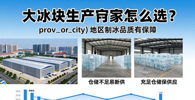大冰块生产厂家怎么选？红桥地区制冰品质有保障