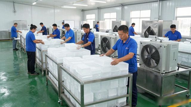 红桥夏季车间降温冰块，工厂师傅都在用这个方法