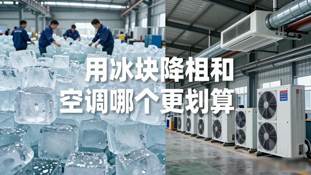 红桥夏季车间降温大冰块，工厂防暑新选择