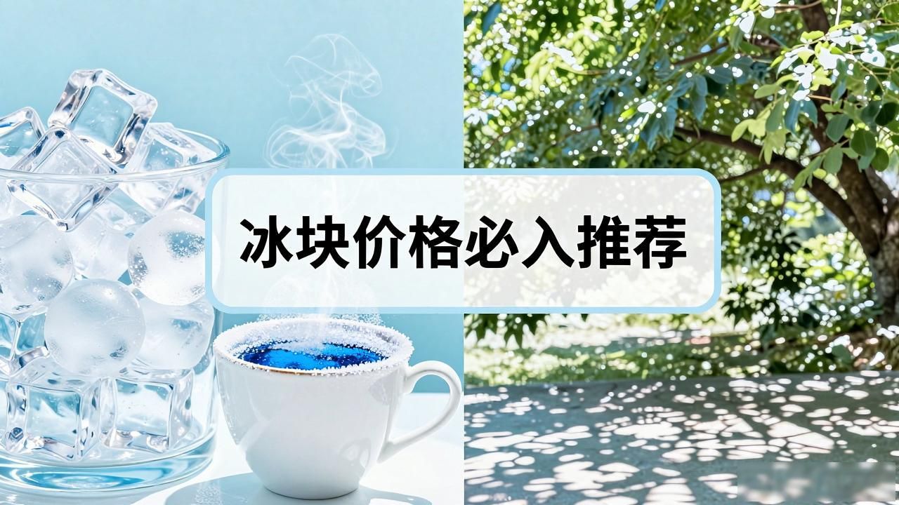 红桥冰块价格必入推荐——我的夏日降温宝藏清单