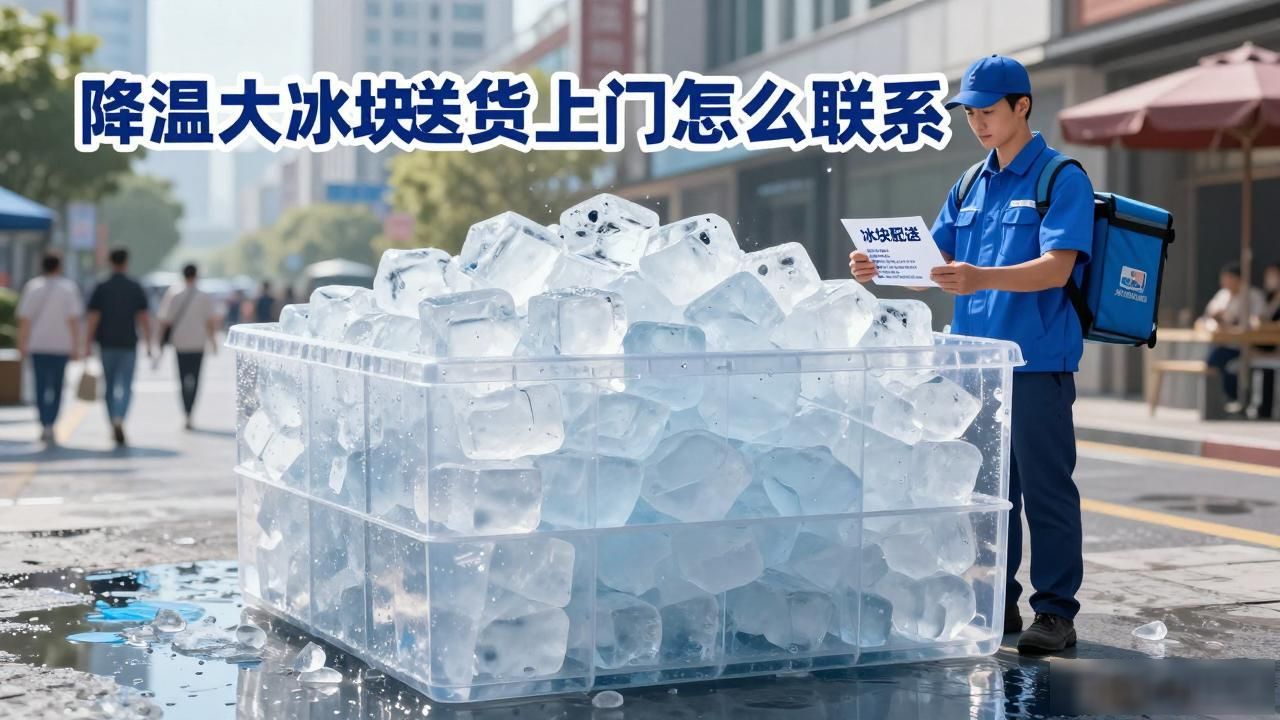 红桥降温大冰块送货上门怎么联系