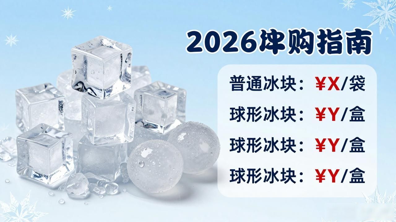 2026红桥食用冰块市场价格与选购指南