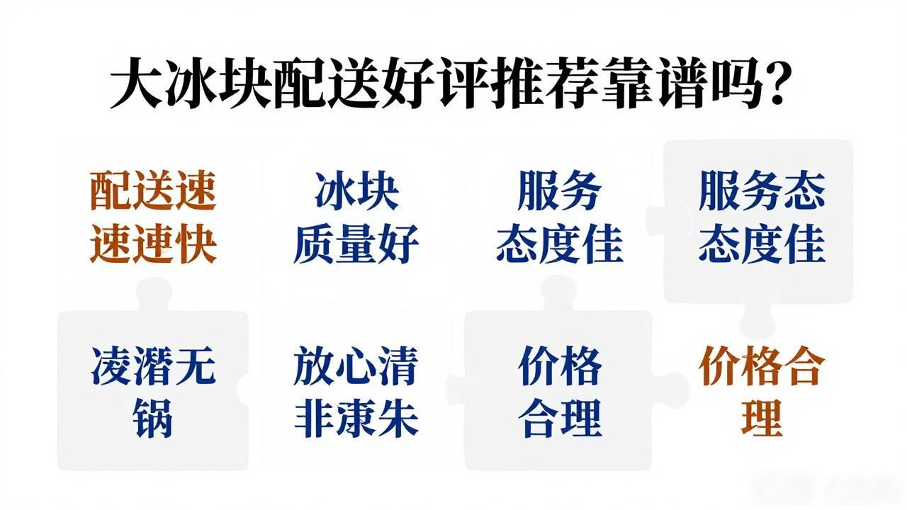 红桥大冰块配送好评推荐靠谱吗？