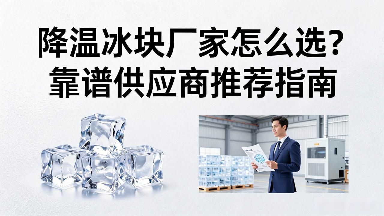 红桥降温冰块厂家怎么选？靠谱供应商推荐指南