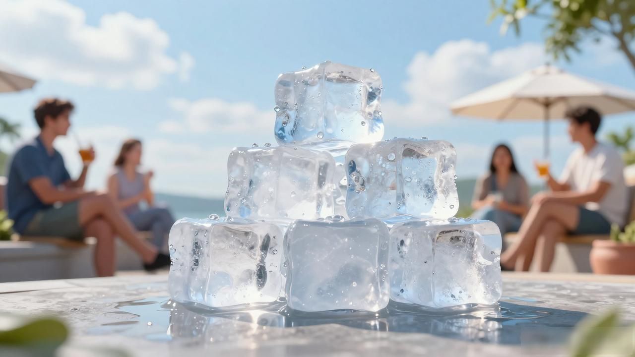 红桥夏季户外降温冰块真的有用吗？