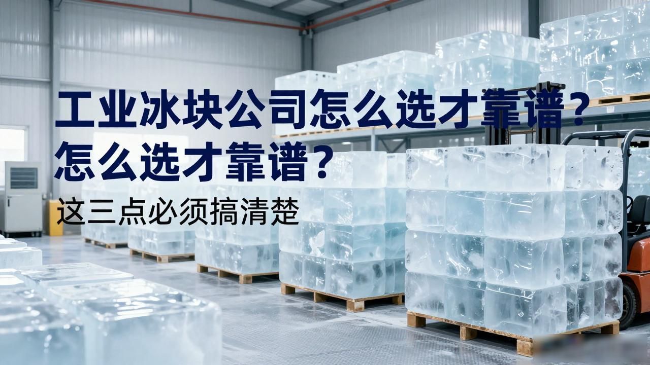 红桥工业冰块公司怎么选才靠谱？这三点必须搞清楚