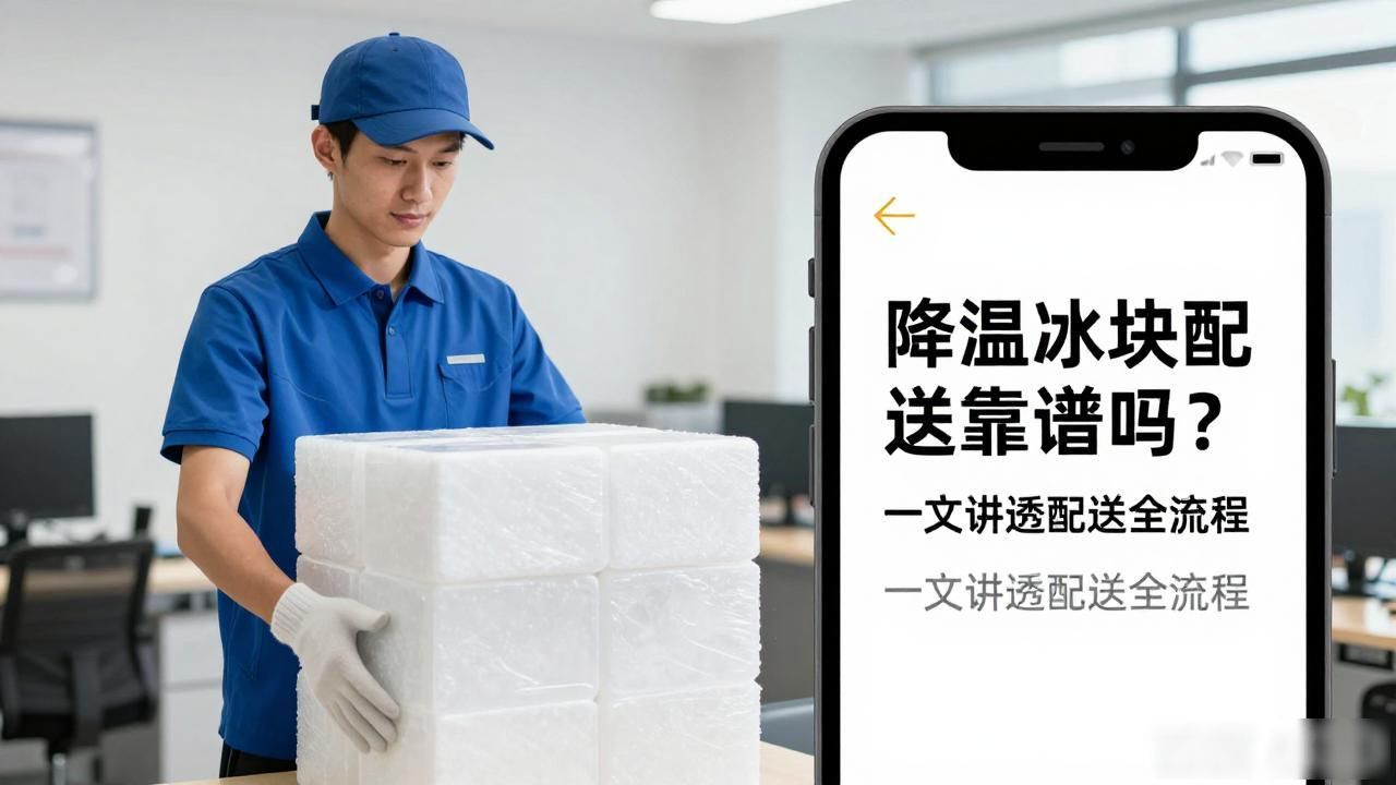 红桥降温冰块配送靠谱吗？一文讲透配送全流程