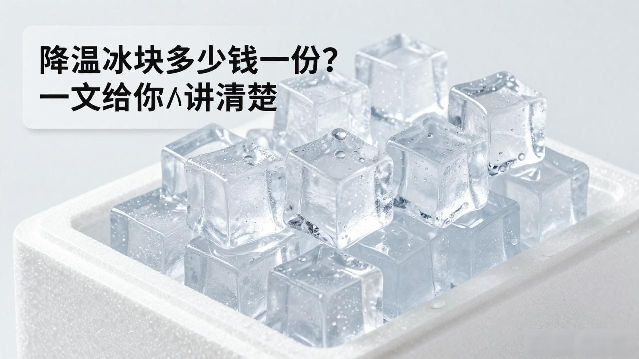 红桥降温冰块多少钱一份？一文给你讲清楚