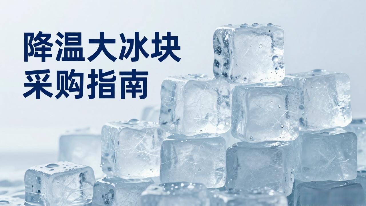 降温大冰块采购指南：红桥哪家靠谱价格低？